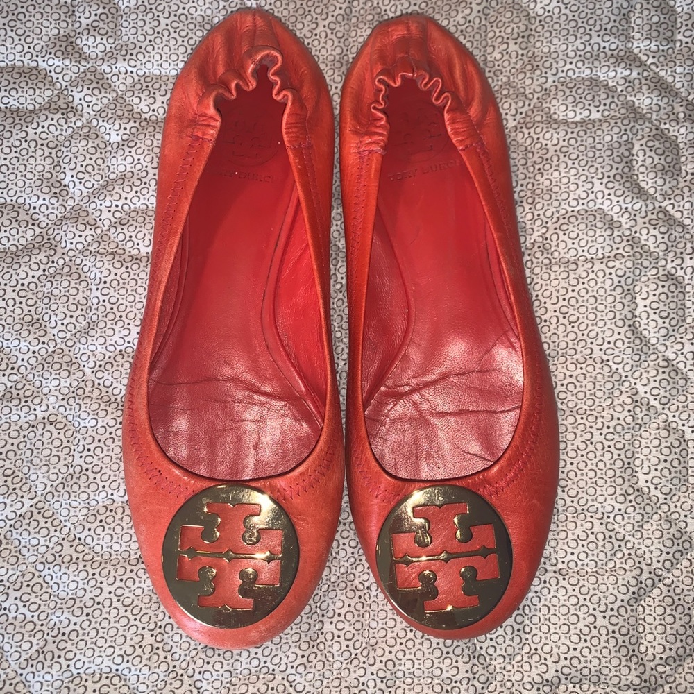 Tory Burch Reva Flats 8.5 🧡